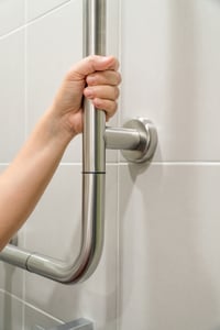 Bathroom grab bar