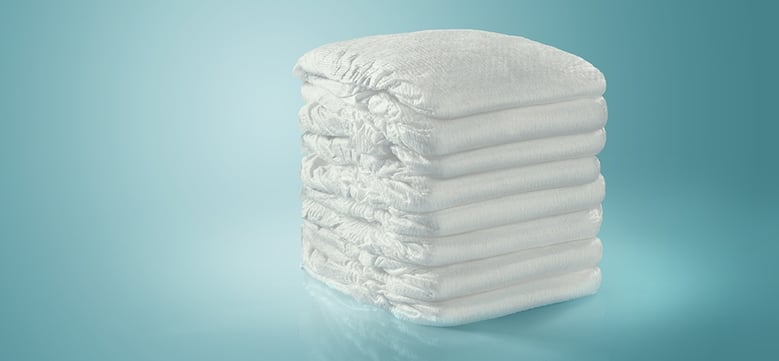 In the next few years adult diapers may outsell diapers for babies.